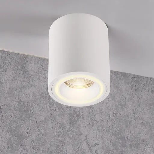 Точковий світильник Polux Goldlux 323644 Falco GU10 1x10W IP20 WH - фото 4