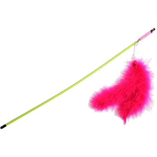 Іграшка для котів Fox Вудка-дражнилка Подвійний хвостик - фото 1