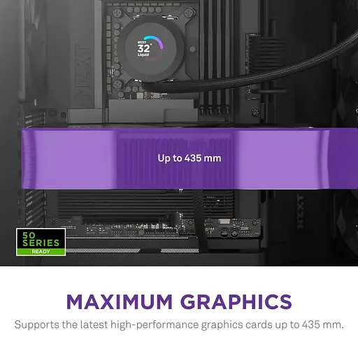 Корпус NZXT H9 Flow из закаленного стекла без блока питания, черный (CM-H92FB-01) - фото 4