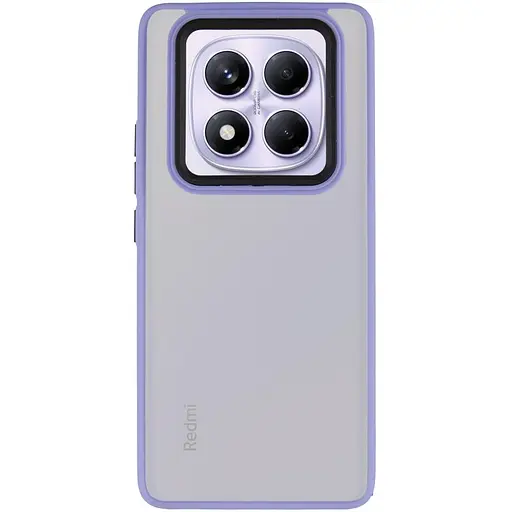 Чохол Epik TPU+PC Lyon Frosted для Xiaomi Redmi Note 14 Pro 4G Purple - фото 2