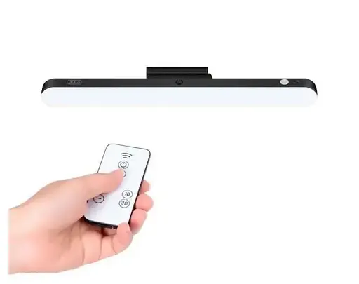 Портативний світильник XO YH08B Kubi Lamp Remote Control Model 1200 мА.год чорний  - фото 3