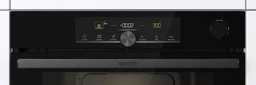 Духовой шкаф электрический Gorenje 77 л A+ пара дисплей 300°C Wi-Fi черный - фото 7