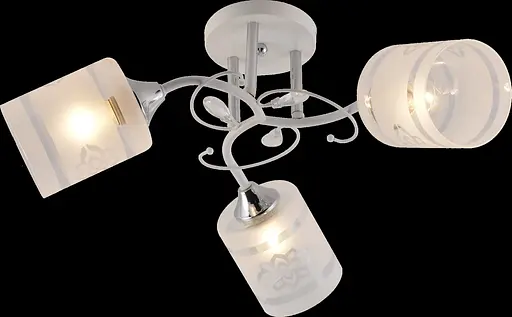 Потолочная люстра V XA1524B/3 WH+CR - фото 2