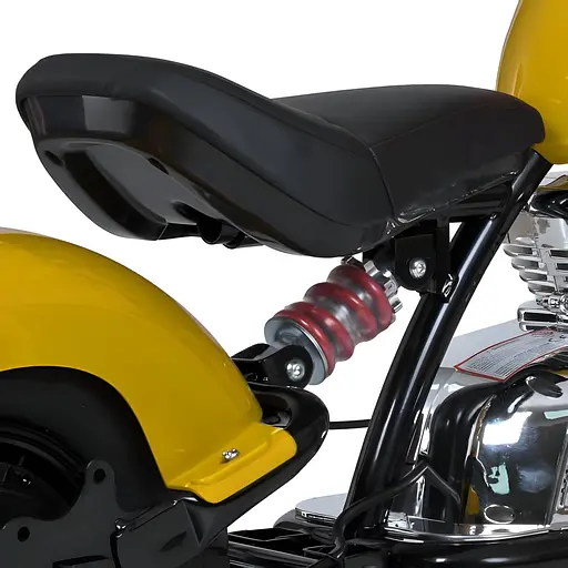 Електромобіль дитячий Мотоцикл M 6016AL-6 36V USB Bluetooth TF шкіра жовтий - фото 7