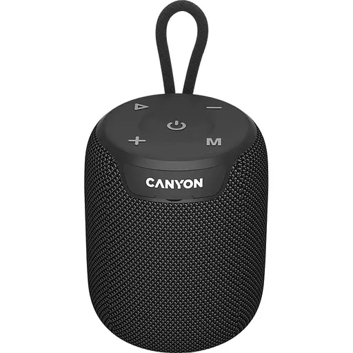 Портативна акустика Canyon OnMove 9 IPX6 TWS 10W Black (CNE-CBTSP9) - фото 1