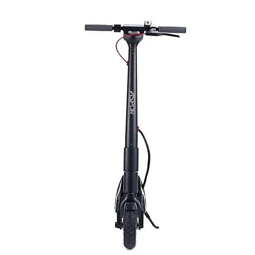 Самокат електричний Aspor L-ES1 чорний до 120 кг. - фото 2