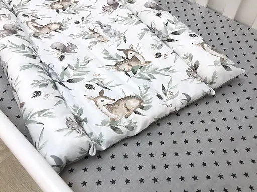 Матрац Moontime на пеленальний стіл "Олені з листочками" - фото 3