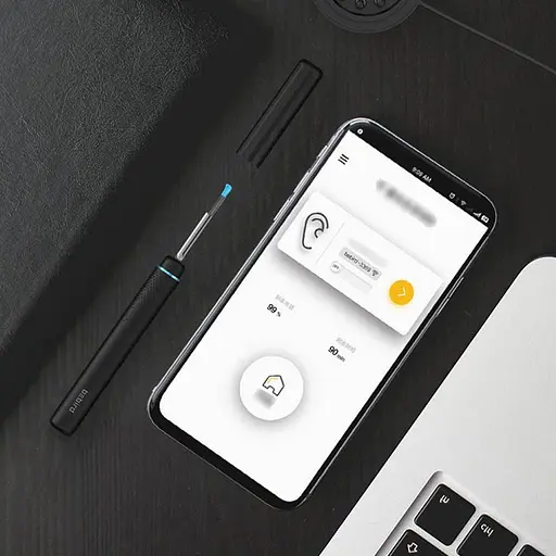 Умная ушная палочка Xiaomi Bebird M9 Pro Black (44573) - фото 5