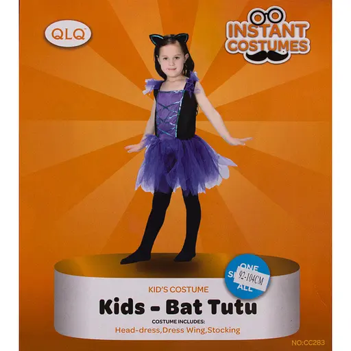 Карнавальний костюм для дівчинки Devilon Кажан 92-104 см (CC283A) - фото 3