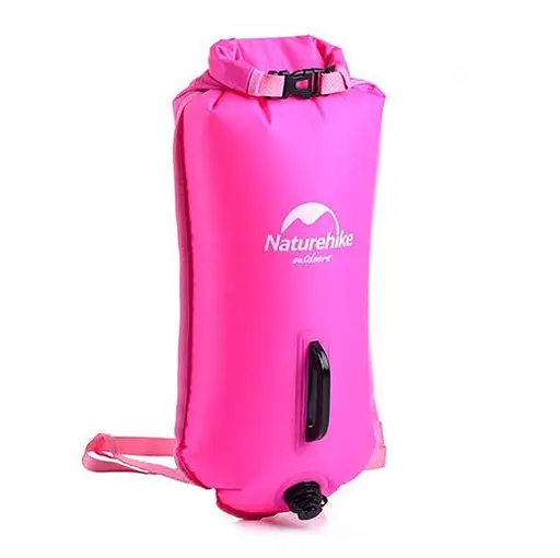 Буй-гермомішок Naturehike NH17S001-G 18л з хомутом (Рожевий)