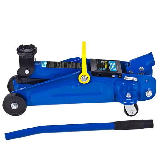 Домкрат гідравлічний підкатний Iron Hand 2 т 125-300 мм 6.3 кг в коробці (IH-125300DP) - фото 2