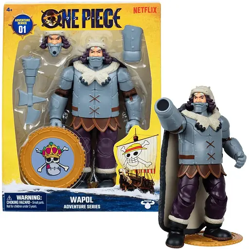 Коллекционная фигурка Moose One Piece Wapol с артикуляцией (63316) - фото 1