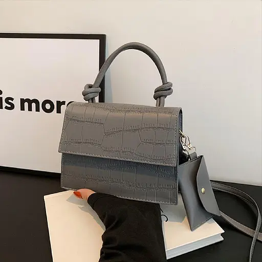 Маленька каркасна сумочка з екошкіри Lilly P4-1568G