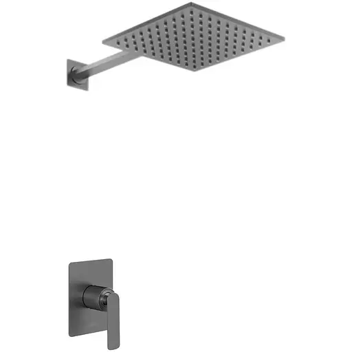 Душова система Kohlman Experience 30 graphite + BOX прихованого монтажу KPL-QW220EGQ30, Графіт - фото 1