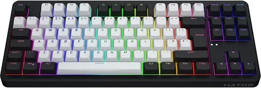 Клавиатура HATOR Rockfall 3 Mecha TKL Wireless Black UK ISO (HTK850EU)