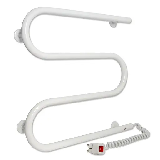 Полотенцесушитель Laris Змеевик Зебра 25 ЧК3 500x500 75201020 - фото 1