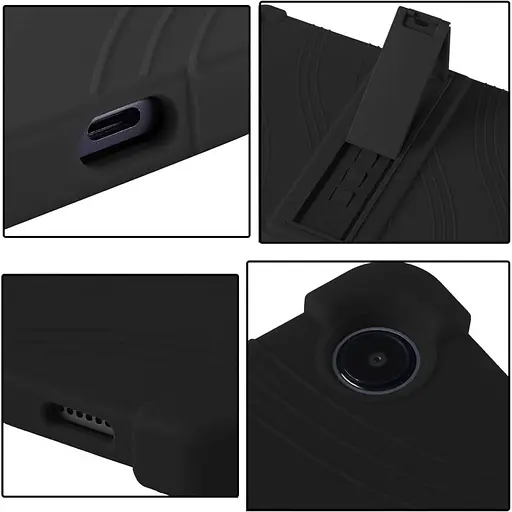 Чохол SoftGel Kids дитячий Samsung Galaxy Tab A9+ Plus SM X210 X215 Чорний - фото 2