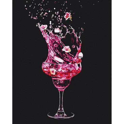 Картина за номерами Brushme Весняний коктейль galigrafiya