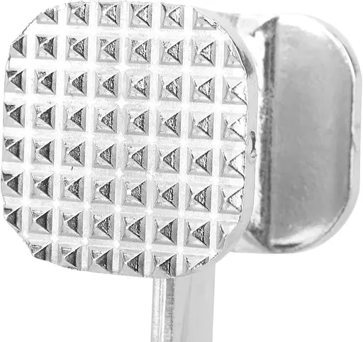 Тендерайзер молоток розм'якшувач розпушувач для м'яса алюмінієвий (довжина 25 см) 88222 - фото 4