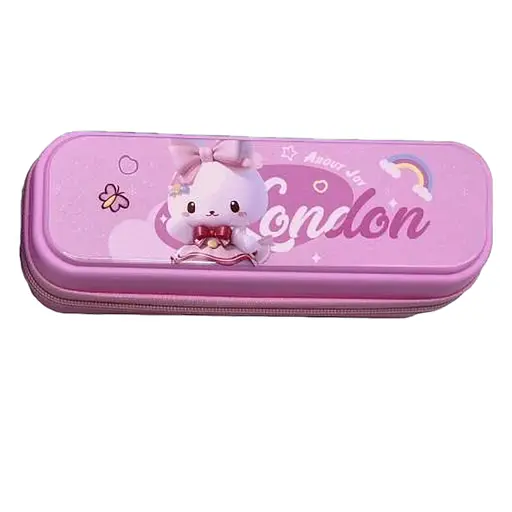 Пенал-косметичка с держателем Зайчик, 4x4x16 см (в ассортименте)