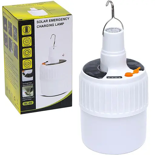 Подвесной кемпинговый фонарь на солнечной батарее J-24