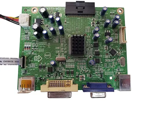 Материнская плата монитора HP 715G4533-M02-000-004S "Б/У" - фото 1