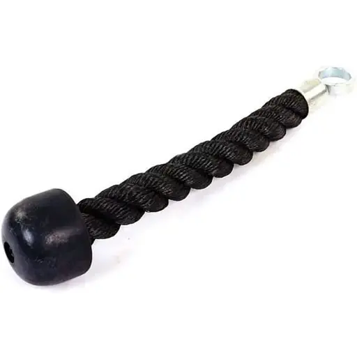 Канат для тяги York Fitness одинарний хват на трицепс, хром - фото 4