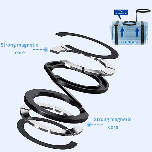 Підставка магнітна MagSafe for Apple FY71-D Black - фото 7