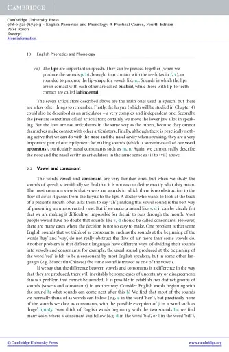English Phonetics and Phonology. A practical course with Audio CDs - фото 4