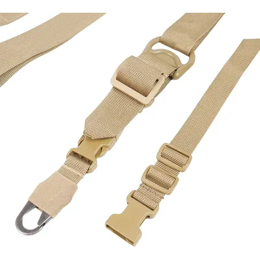 Ремінь Kiborg 2-точковий Gun Sling G-2 з пряжкою швидкого регулювання Triple-X Coyote (1000-k8014) - фото 4