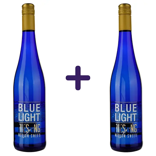 Вино Hechtsheim Riesling Blue Light Medium Sweet 8.5% 0.75 л х 2 шт. 