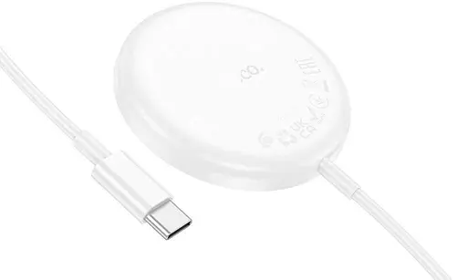 Бездротовий зарядний пристрій Hoco CW50 Fast 3 в 1 MagSafe 15W - фото 3
