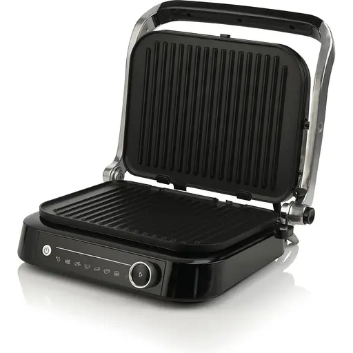 Гриль притискний Gorenje 2100Вт сірий - фото 2