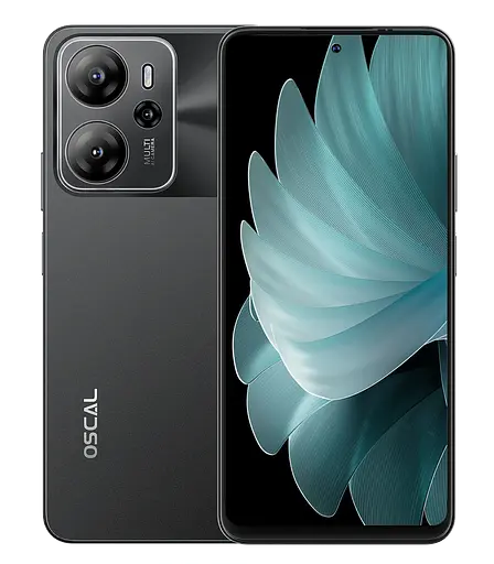 Смартфон Oscal Tiger 13 5G 8/256GB Black для ігор та роботи