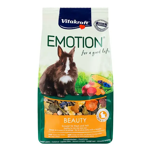 Корм для кроликов Vitakraft Emotion Beauty Selection 600 г (31455/33745) - фото 3