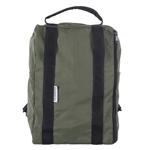 Рюкзак-антикрадій OOLOO Кенгуру 40x30x20 см, хакі 2497 - фото 2