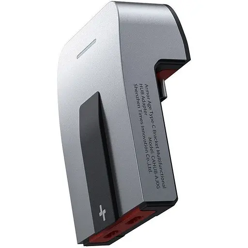 USB-хаб Baseus Armor Age Type-C Bracket Multifunctional Hub Adapter Space Gray (CAHUB-AJ0G) [72636] - фото 4