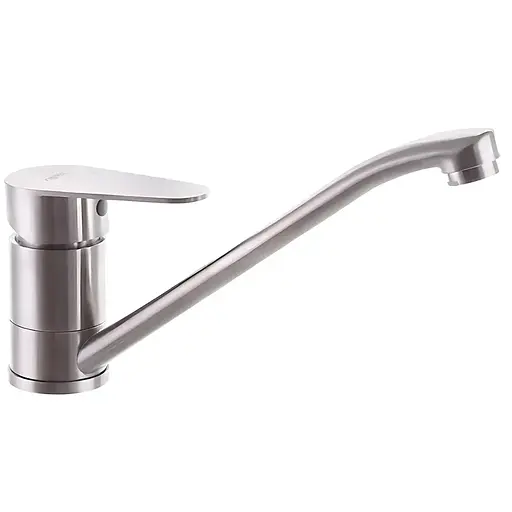 Смеситель для кухни Champion ASA-004-25cm нержавеющая сталь CH6565 Нержавеющая сталь - фото 1