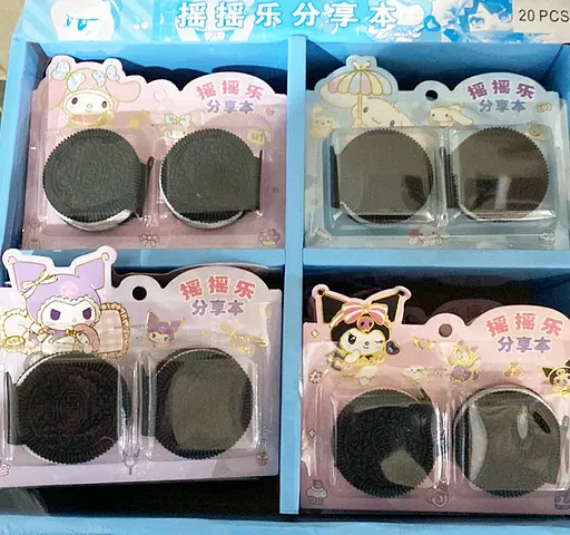 Блокнот мини арома, 60 листов, силиконовая обложка Шоколад, 2 шт. в упаковке - фото 2