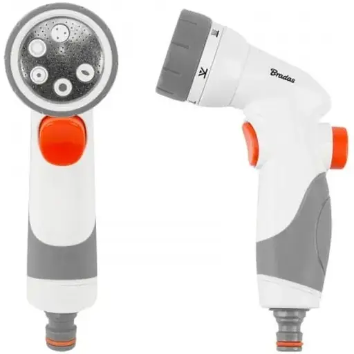 Пістолет для поливу Bradas WHITE LINE 6-функціональний SWITCH CONTROL WL-EN45 - фото 1