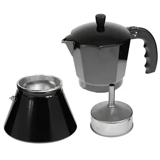 Гейзерная кофеварка на 9 чашек 450 мл из алюминия Edenberg EB-1817 для индукционной плиты - фото 4