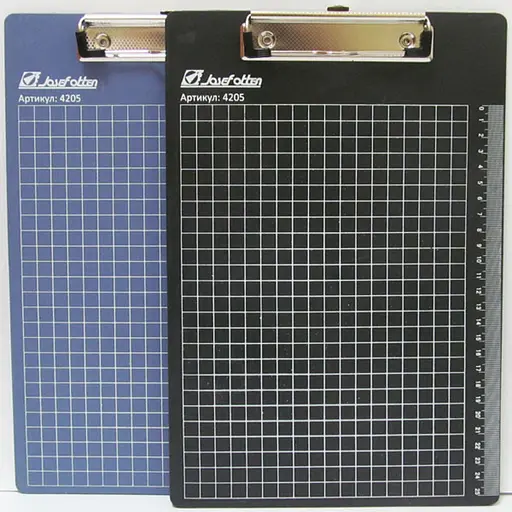 Планшет А4 з лінійкою з металевим притиском, 8004B (В асортименті) - фото 2