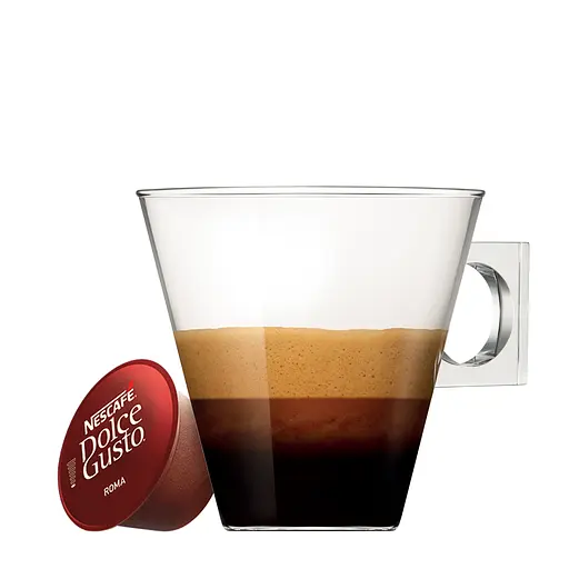 Уцінка. Кава в капсулах NESCAFE Dolce Gusto Espresso Roma 99.2 г (16 шт. по 6.2 г) - фото 3