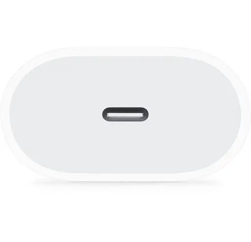 Зарядний пристрій Apple Original Quality Type-C 20 W (MHJE3ZM/A/MU7V2ZM/A) у коробці - фото 3