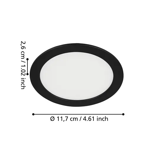 Cвітильник вбудований FUEVA 5 - фото 2