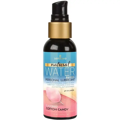Змазка на водній основі Sensuva Natural Water-Based Cotton Candy (57 мл)