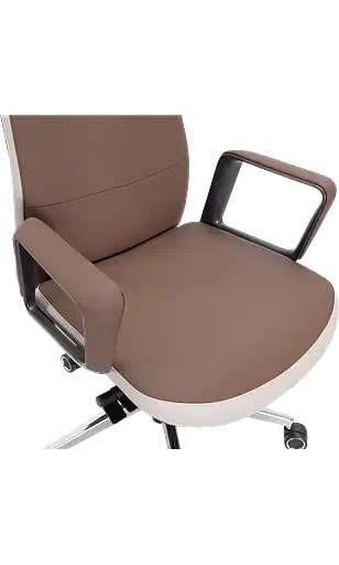 Офисное кресло GT Racer (B-3195 Beige/Brown) - фото 7