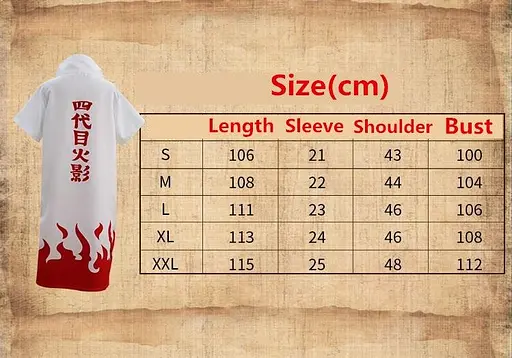 Плащ Мінато Наміказе Аніме Наруто Naruto Namikaze Minato NA 22.051 - фото 6