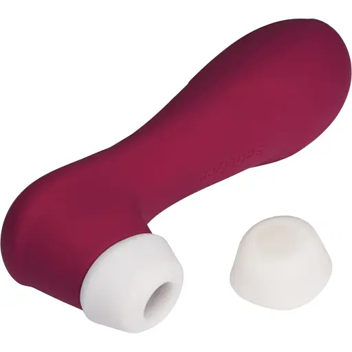 Вакуумний стимулятор Satisfyer Pro 2 Generation 3 with Liquid Air Wine Red SO7772 (95326) - фото 4