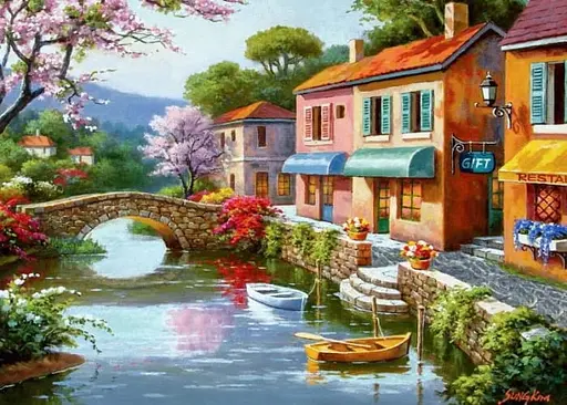 Пазл Anatolian Причудливые сельские магазины 1000 эл. (1053) - фото 2